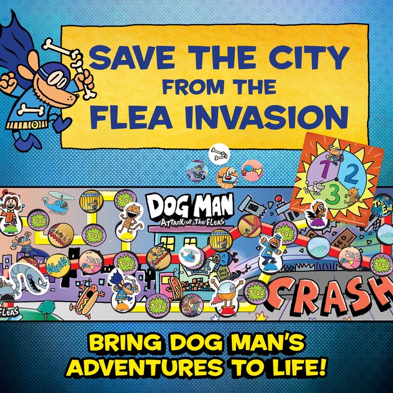 University Games Dog Man: Attack of The Fleas Game (UG-07010) - Image 2
